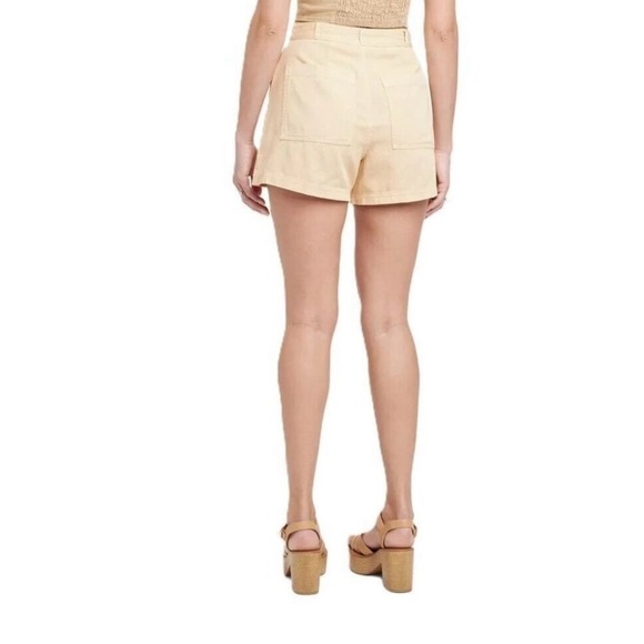 Universal Thread Tan High Waisted Shorts - Picture 2 of 9